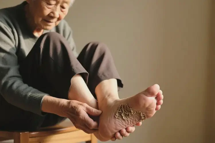 老人腳上出現(xiàn)濕疹不管它會(huì)自己自愈嗎(圖3)