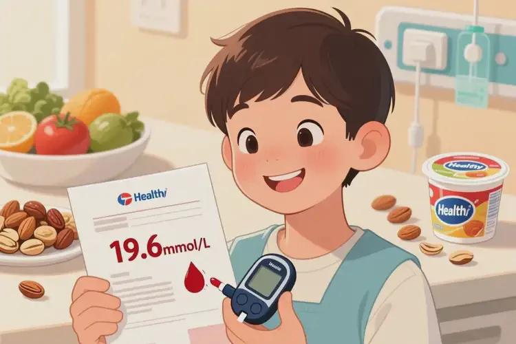 年輕人中餐血糖19點6是怎么回事(圖1)