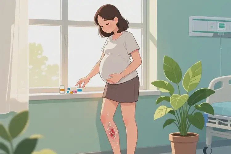 孕婦小腿容易長(zhǎng)濕疹能夠徹底治愈嗎(圖2)