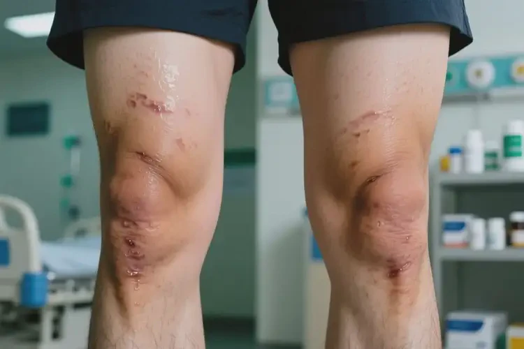 男人大腿上偶爾長(zhǎng)濕疹能徹底自愈嗎(圖1)