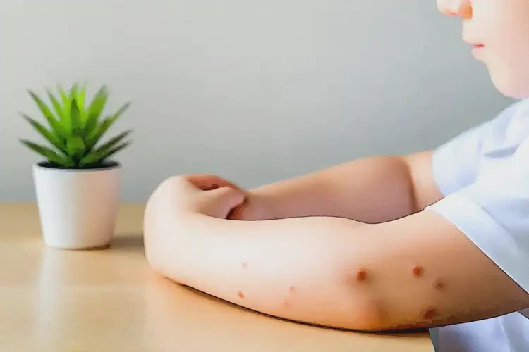 幼兒手臂上經(jīng)常起濕疹可以徹底自愈嗎(圖1)