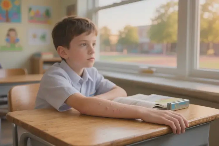 小學(xué)生手臂上長(zhǎng)濕疹可以徹底自愈嗎(圖4)