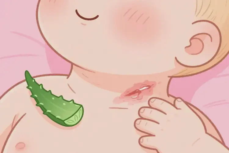 嬰幼兒脖子上有濕疹能徹底自愈嗎(圖3)