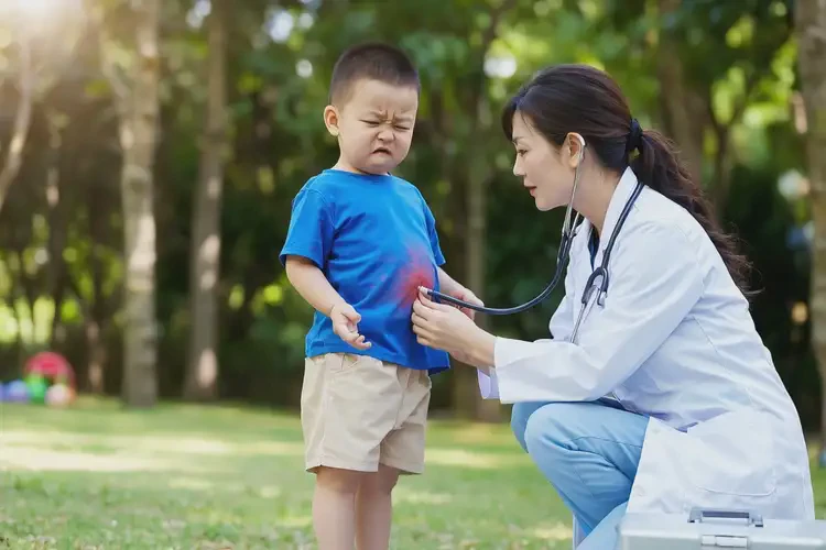 孩子肚子容易起濕疹能徹底自愈嗎(圖2)