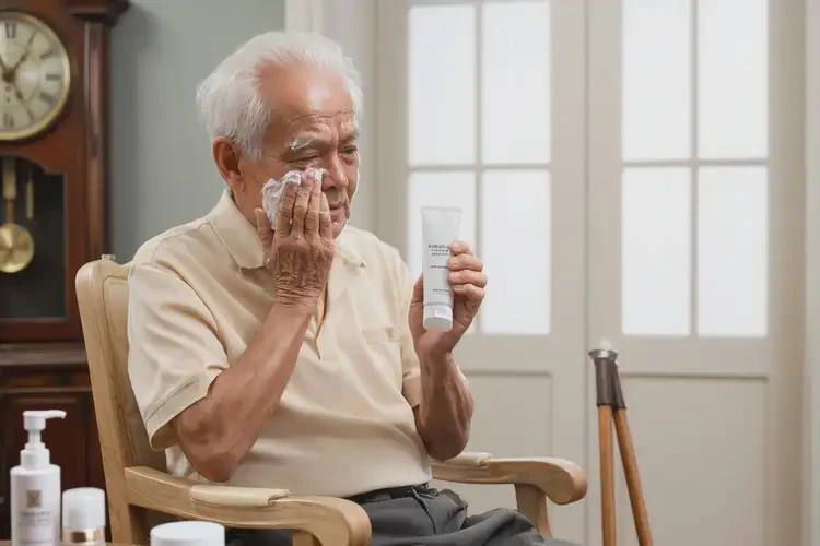 高齡老人大腿長(zhǎng)濕疹不管它會(huì)自己好嗎(圖1)