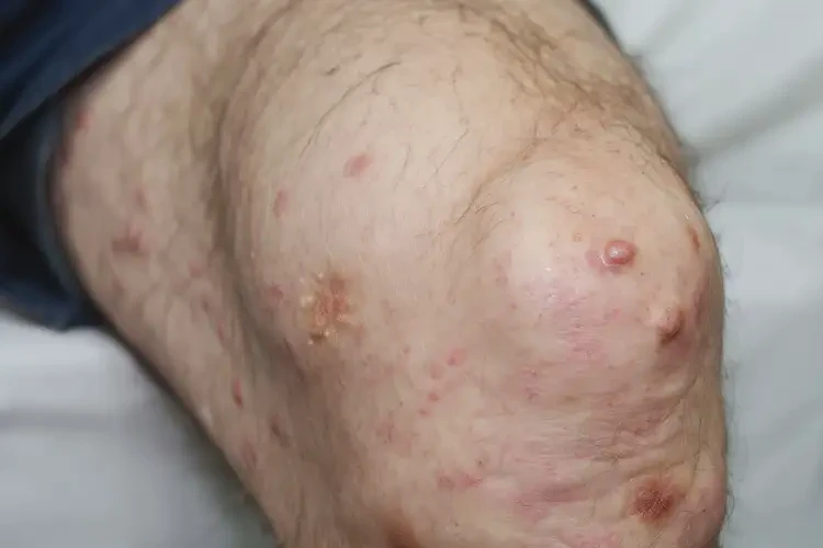 老人大腿上出濕疹能夠徹底治愈嗎(圖4)