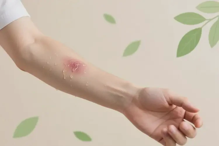 男生手臂容易起濕疹能靠自己自愈嗎(圖3)