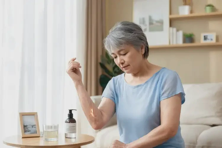 老人手臂起濕疹能靠自己自愈嗎(圖1)