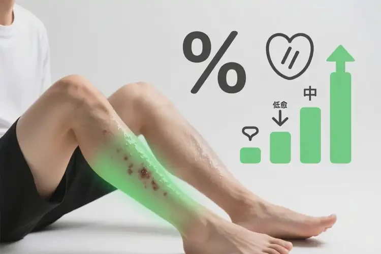 男生小腿出濕疹不管它會自己自愈嗎(圖2)