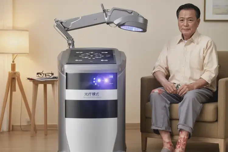 老年人小腿上出濕疹能夠徹底治愈嗎(圖1)