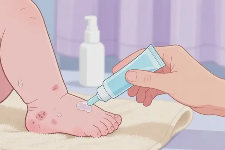 小兒四肢容易長濕疹能夠徹底治愈嗎(圖3)