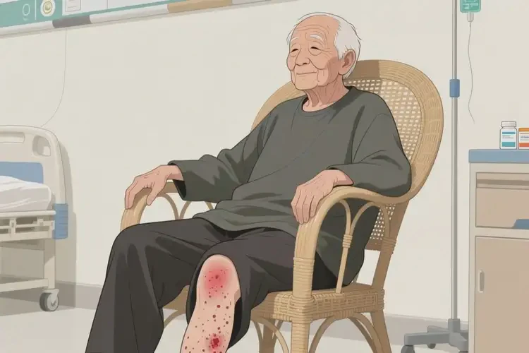 高龄老人大腿出湿疹不管它会自己好吗(图4)