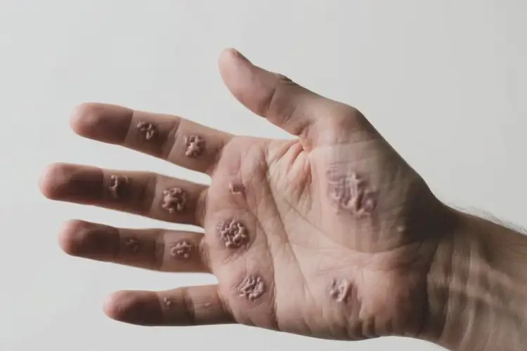 男人手上長濕疹不管它會自己自愈嗎(圖1)