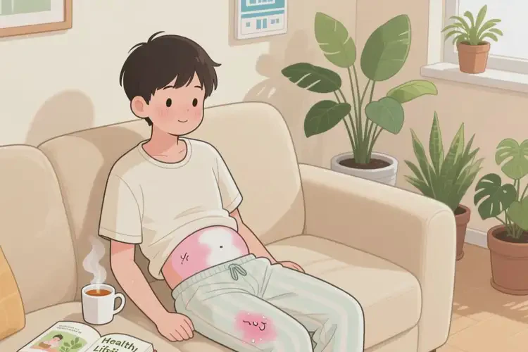 青少年肚子容易起湿疹不管它会自己痊愈吗(图1)