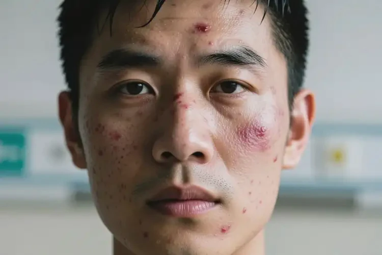 男性臉上長(zhǎng)濕疹可不可以徹底自愈(圖4)