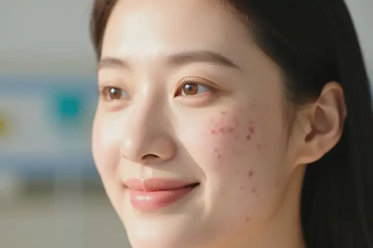 女生臉上有濕疹能靠自己自愈嗎(圖4)