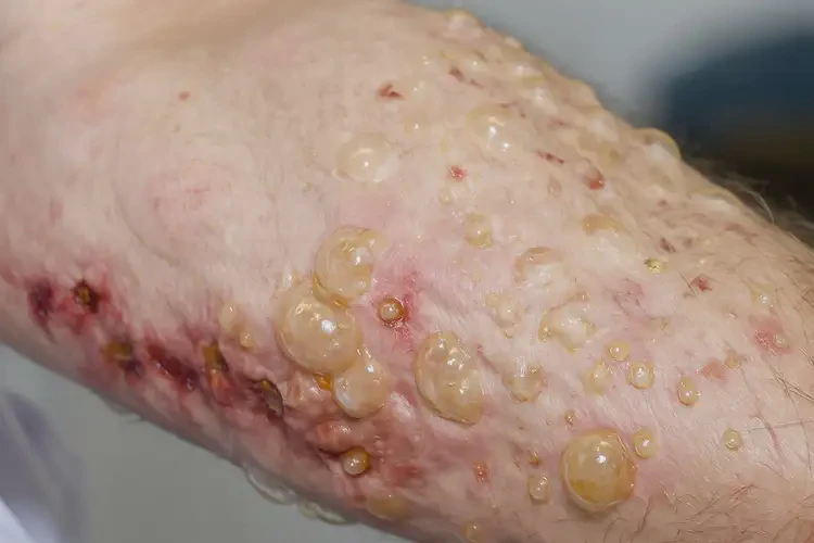 中學(xué)生手臂上起濕疹不管它會自己好嗎(圖3)