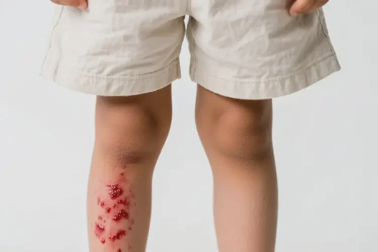 小學(xué)生小腿長(zhǎng)濕疹能靠自己自愈嗎(圖4)