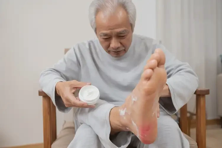 高齡老人腳上出現(xiàn)濕疹可不可以徹底自愈(圖3)