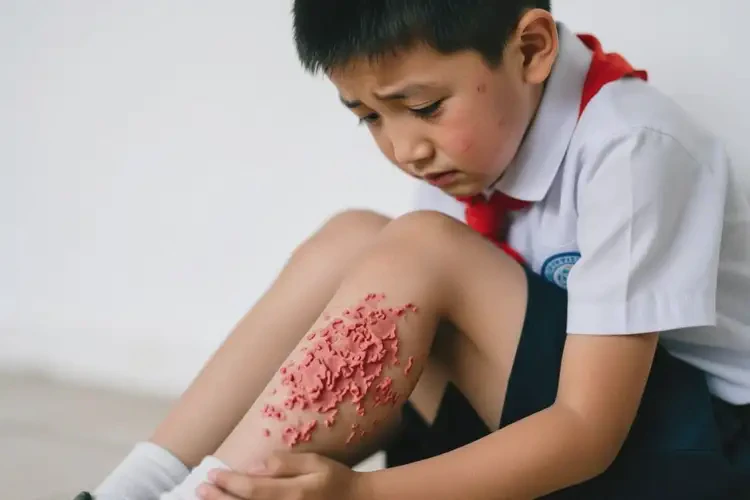 小學(xué)生全身出現(xiàn)濕疹不管它會(huì)自己好嗎(圖2)