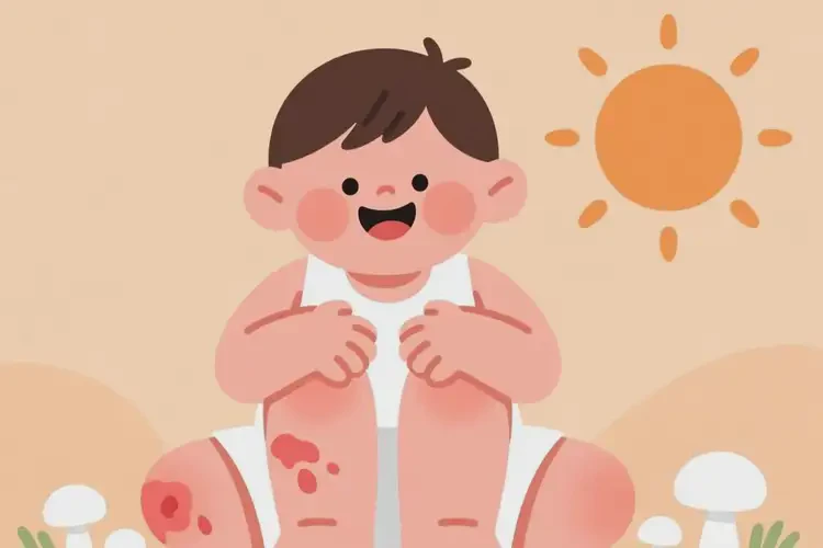 幼兒四肢長濕疹可不可以徹底自愈(圖1)