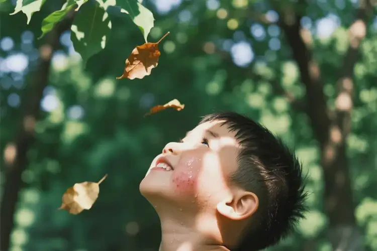 兒童臉上經(jīng)常長(zhǎng)濕疹可以徹底自愈嗎(圖1)