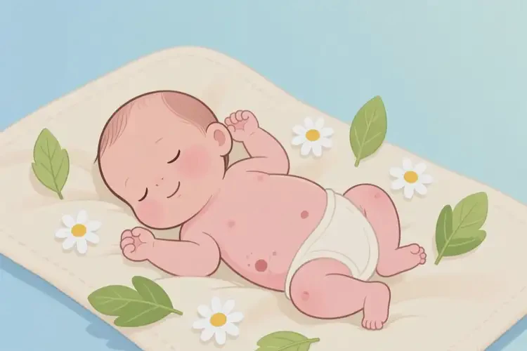 新生兒全身經(jīng)常起濕疹可不可以徹底自愈(圖4)