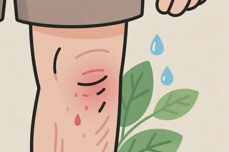 老年人大腿上容易起濕疹能靠自己自愈嗎(圖2)