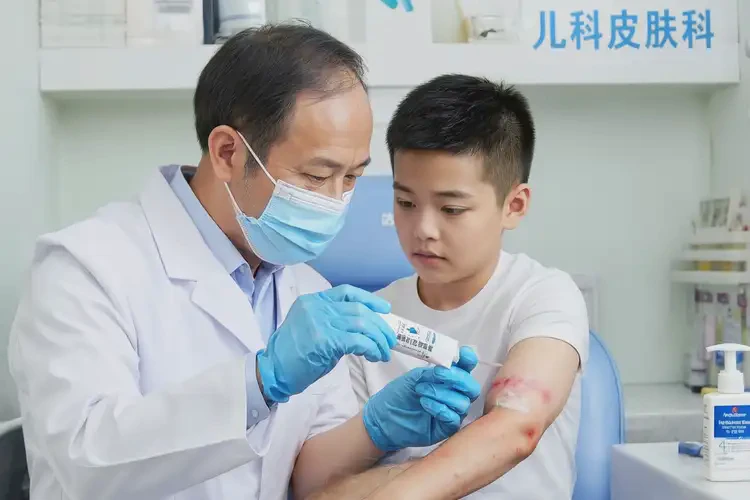 兒童手臂上起濕疹不管它會自己好嗎(圖3)