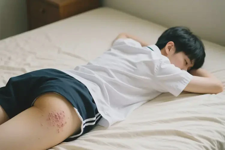 大學(xué)生屁股上經(jīng)常起濕疹能夠徹底治愈嗎(圖1)