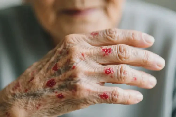 高齡老人身上起濕疹不管它會自己好嗎(圖4)