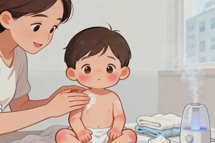 小孩全身長濕疹不管它會自己好嗎(圖2)