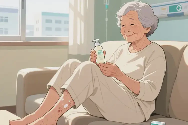 老年人小腿偶爾長濕疹可不可以徹底自愈(圖2)