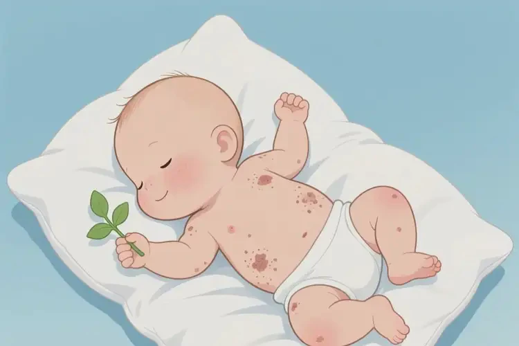 幼兒全身出現(xiàn)濕疹可以徹底自愈嗎(圖3)
