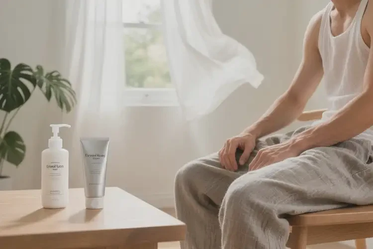 男人屁股上容易長濕疹可以徹底自愈嗎(圖1)