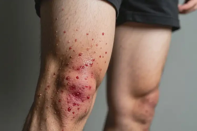 男生大腿經(jīng)常起濕疹不管它會(huì)自己好嗎(圖3)