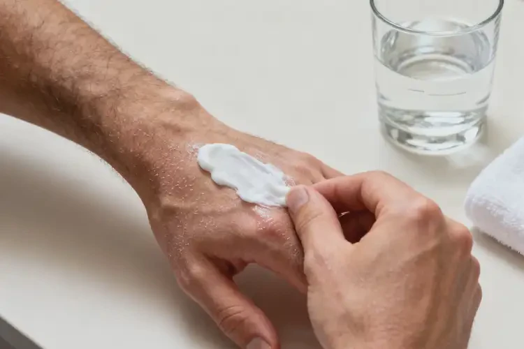 男性手上長濕疹能夠徹底治愈嗎(圖4)