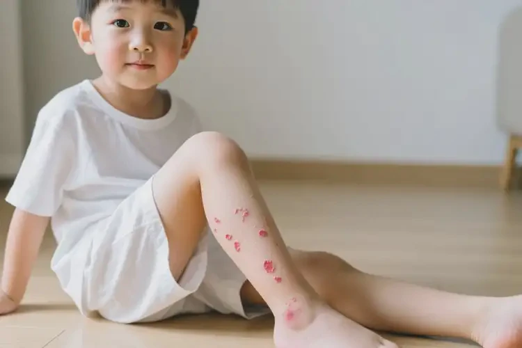 小兒小腿上出現(xiàn)濕疹能徹底自愈嗎(圖3)