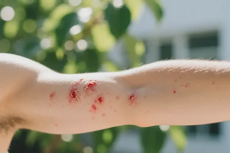 男生手臂经常起湿疹能够彻底治愈吗(图4)