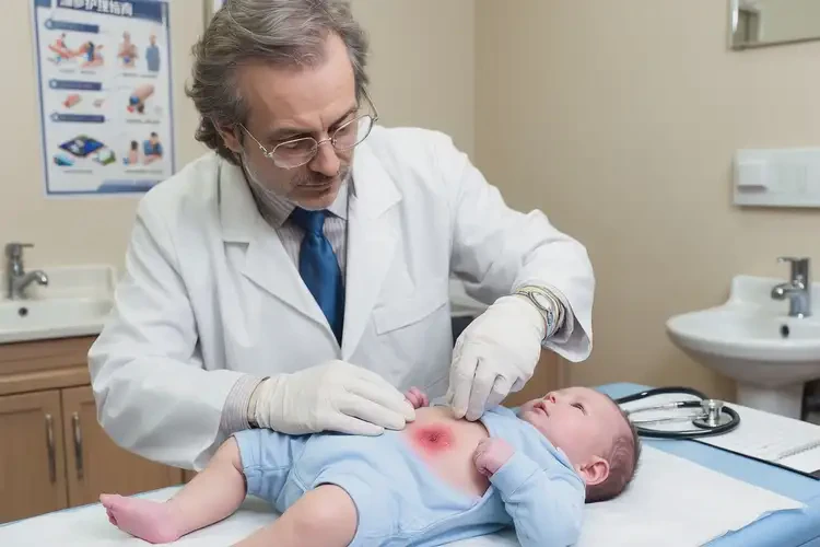 嬰幼兒肚子上經(jīng)常長(zhǎng)濕疹不管它會(huì)自己自愈嗎(圖2)