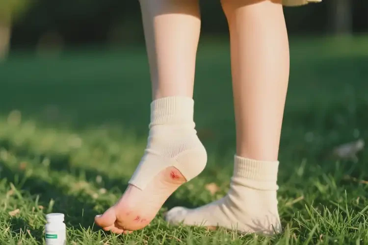 女人腳上出現(xiàn)濕疹可以徹底自愈嗎(圖3)