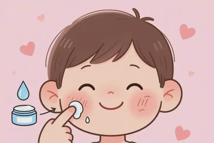 兒童臉上容易長(zhǎng)濕疹能夠徹底治愈嗎(圖2)