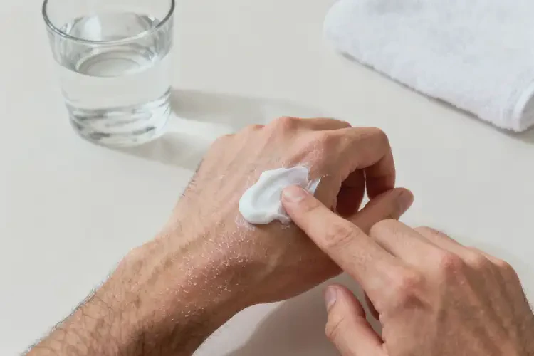 男性手上長濕疹能夠徹底治愈嗎(圖2)