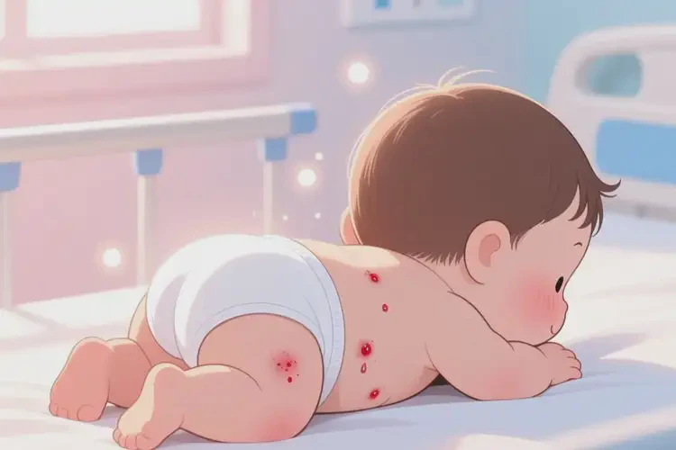幼兒屁股上偶爾起濕疹不管它會自己好嗎(圖3)