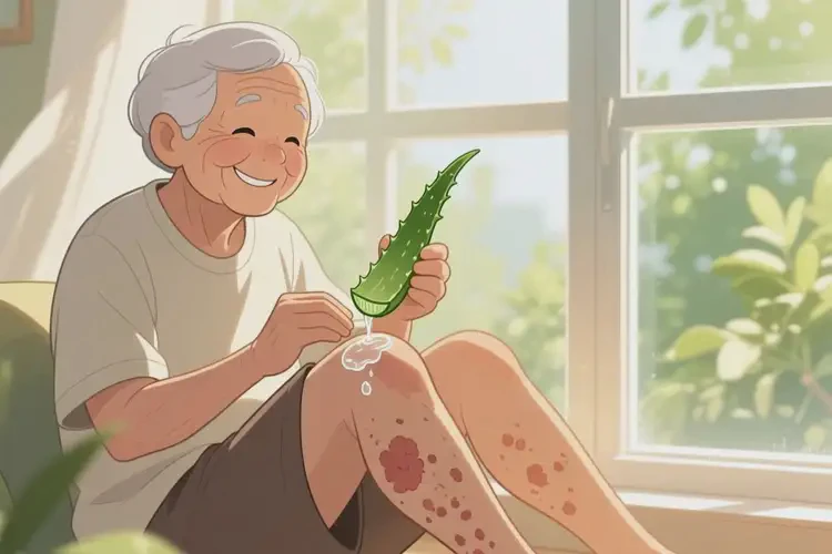 老人大腿上偶爾起濕疹可以徹底自愈嗎(圖2)