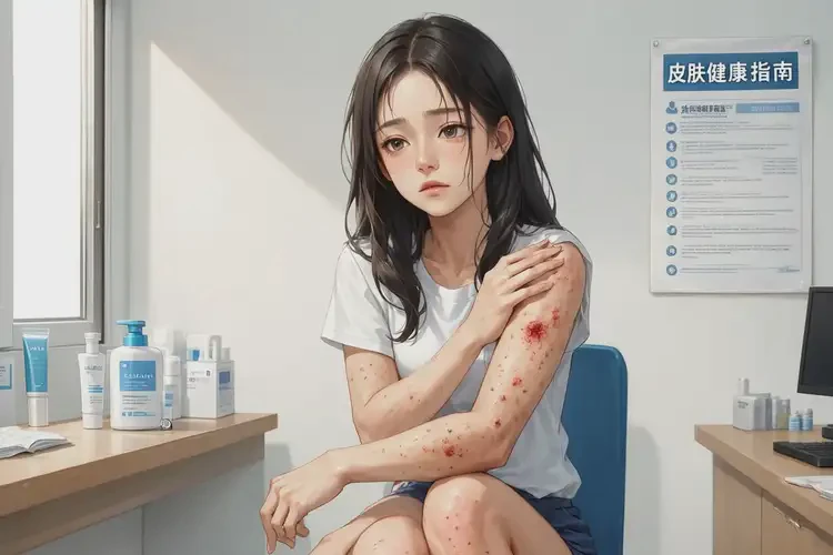 男人四肢有濕疹可以徹底自愈嗎(圖3)