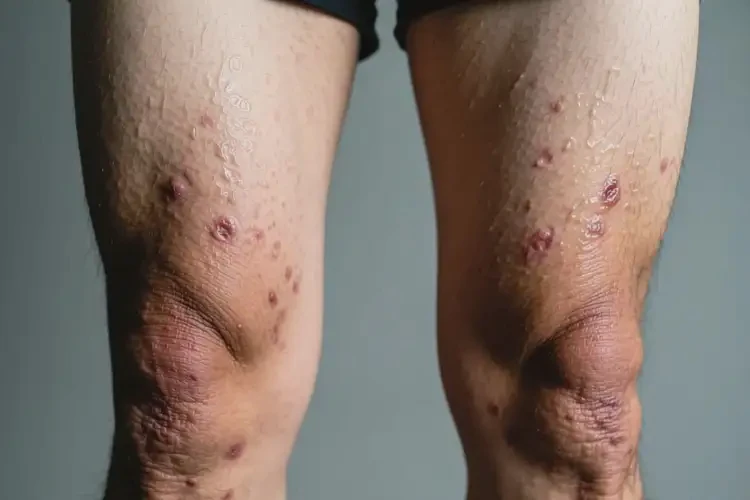 男人大腿上偶爾長(zhǎng)濕疹能徹底自愈嗎(圖3)