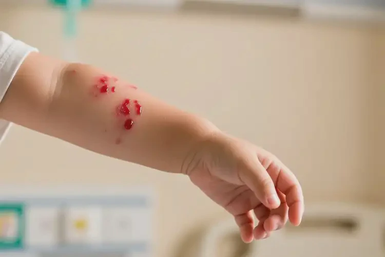 小孩手臂上容易长湿疹能靠自己自愈吗(图4)