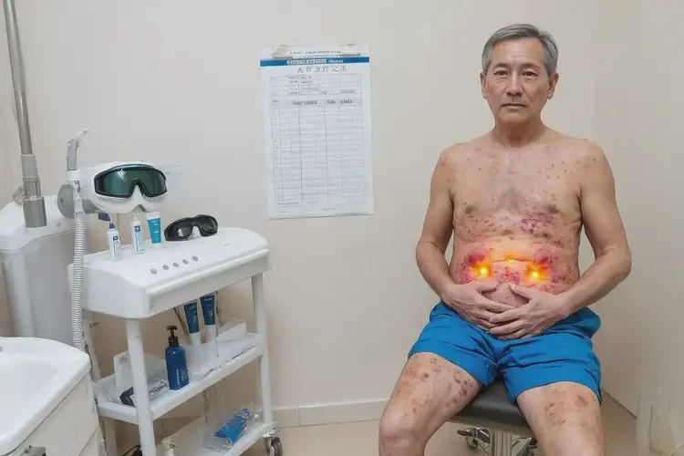 男性肚子出濕疹可以徹底自愈嗎(圖1)