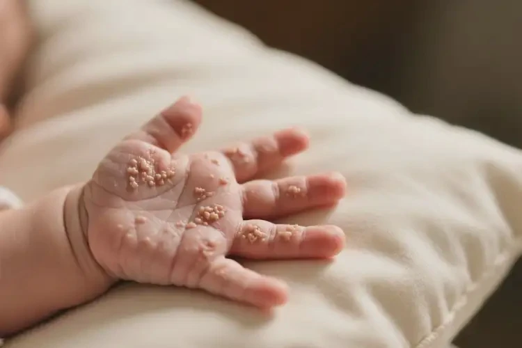 嬰兒手上起濕疹不管它會自己痊愈嗎(圖2)